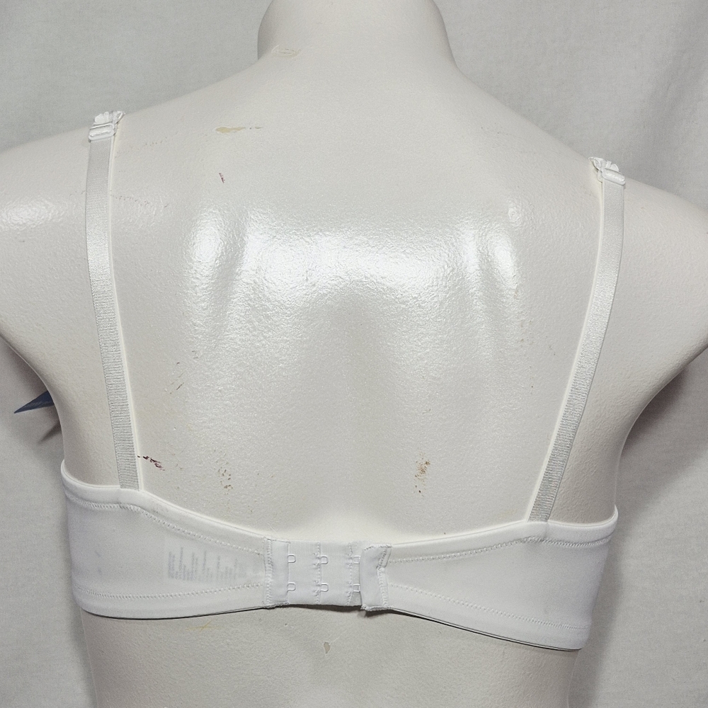 40B Warner Body Heaven W4017 4017 Wire Free Unlined Daisy Bra White NWOT - Picture 3 of 6
